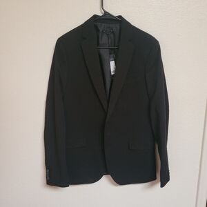 NWT New Look Black Super Skinny Stretch Suit Jacket